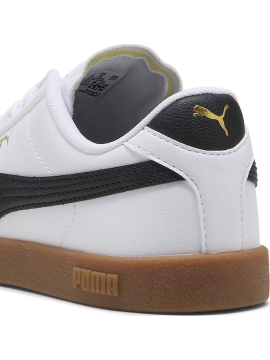 PUMA CLUB II SL JR WHITE/BLK