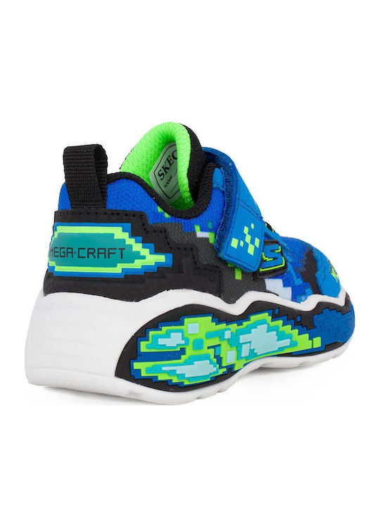 MEGA SCENE BLK/BLUE/LIME NIÑO INFANTE