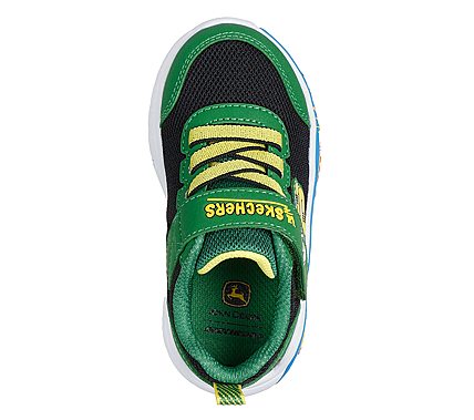 SKECHERS PLAY SCENE BARN-SQUAD BUDDIES (GREEN/BLACK) NIÑO INFANTE