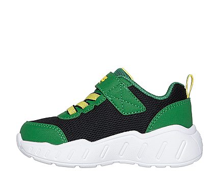SKECHERS PLAY SCENE BARN-SQUAD BUDDIES (GREEN/BLACK) NIÑO INFANTE