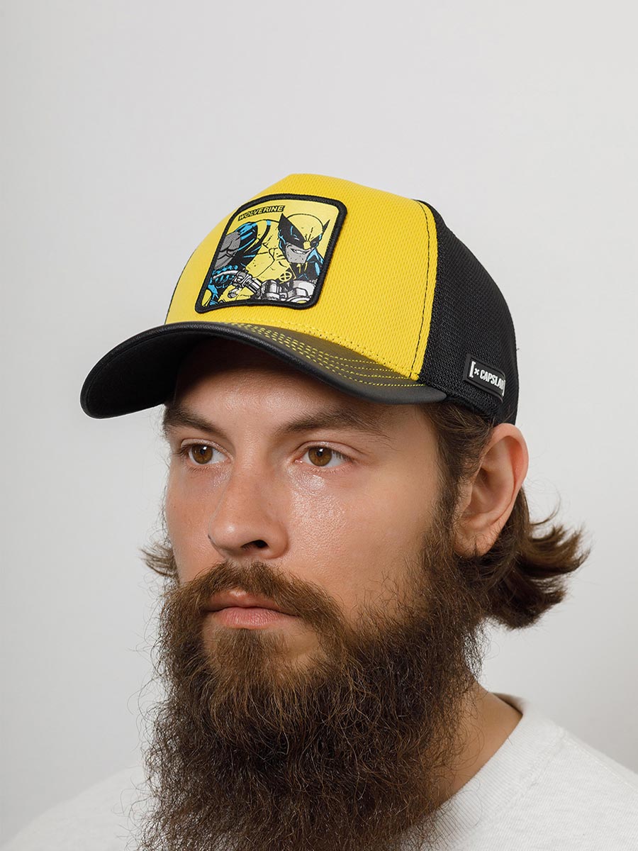 CAPSLUB MARVEL WOLVERINE BLACK/YELLOW