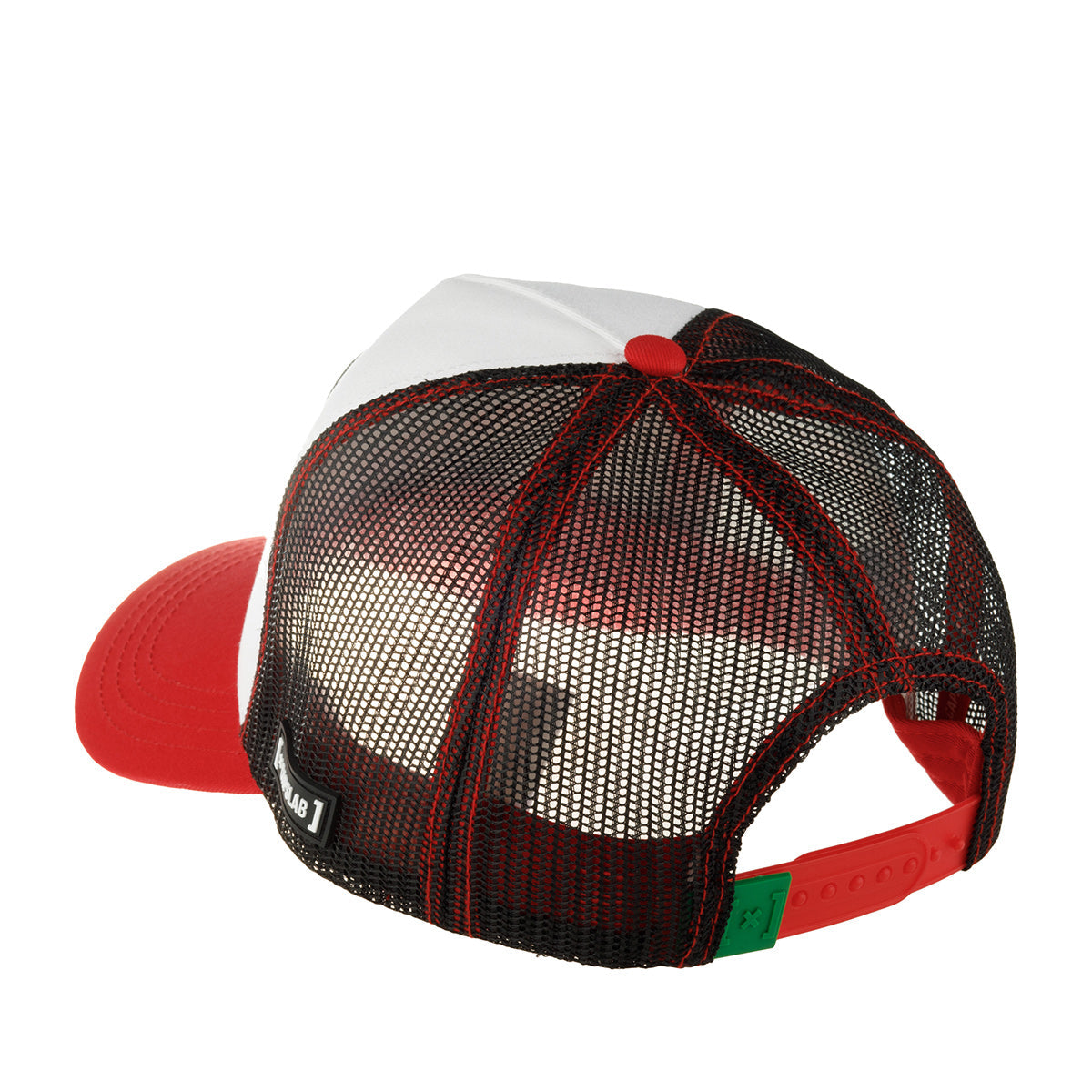 GORRA CAPSLAB AFORTUNADO BARAJA Y DADOS WHT/RED/BLK