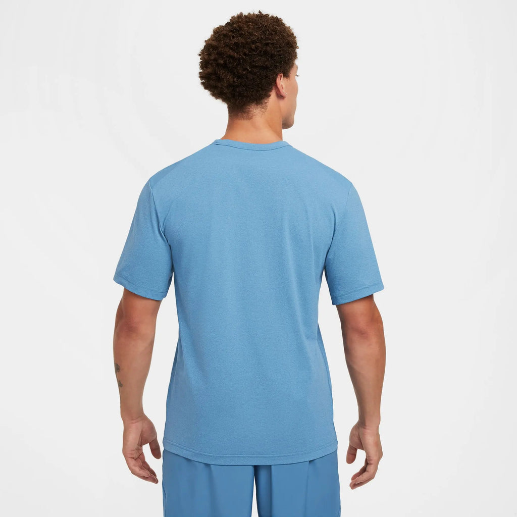 M NK DF HYVERSE SWOOSH TOP SS - BLUE/BLACK