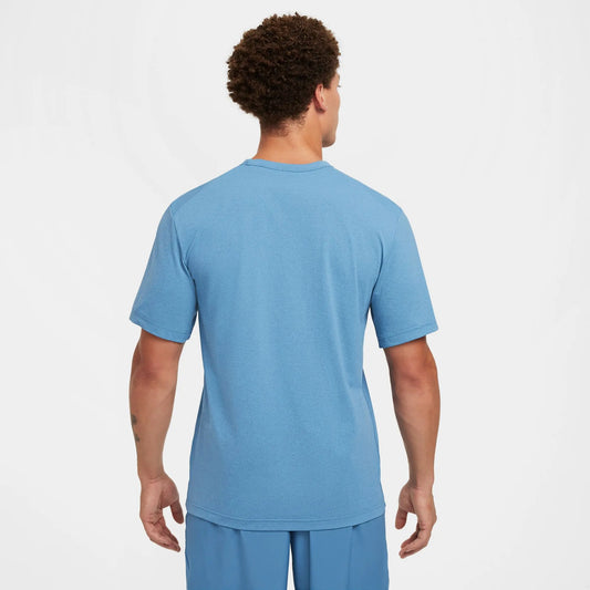 M NK DF HYVERSE SWOOSH TOP SS - BLUE/BLACK