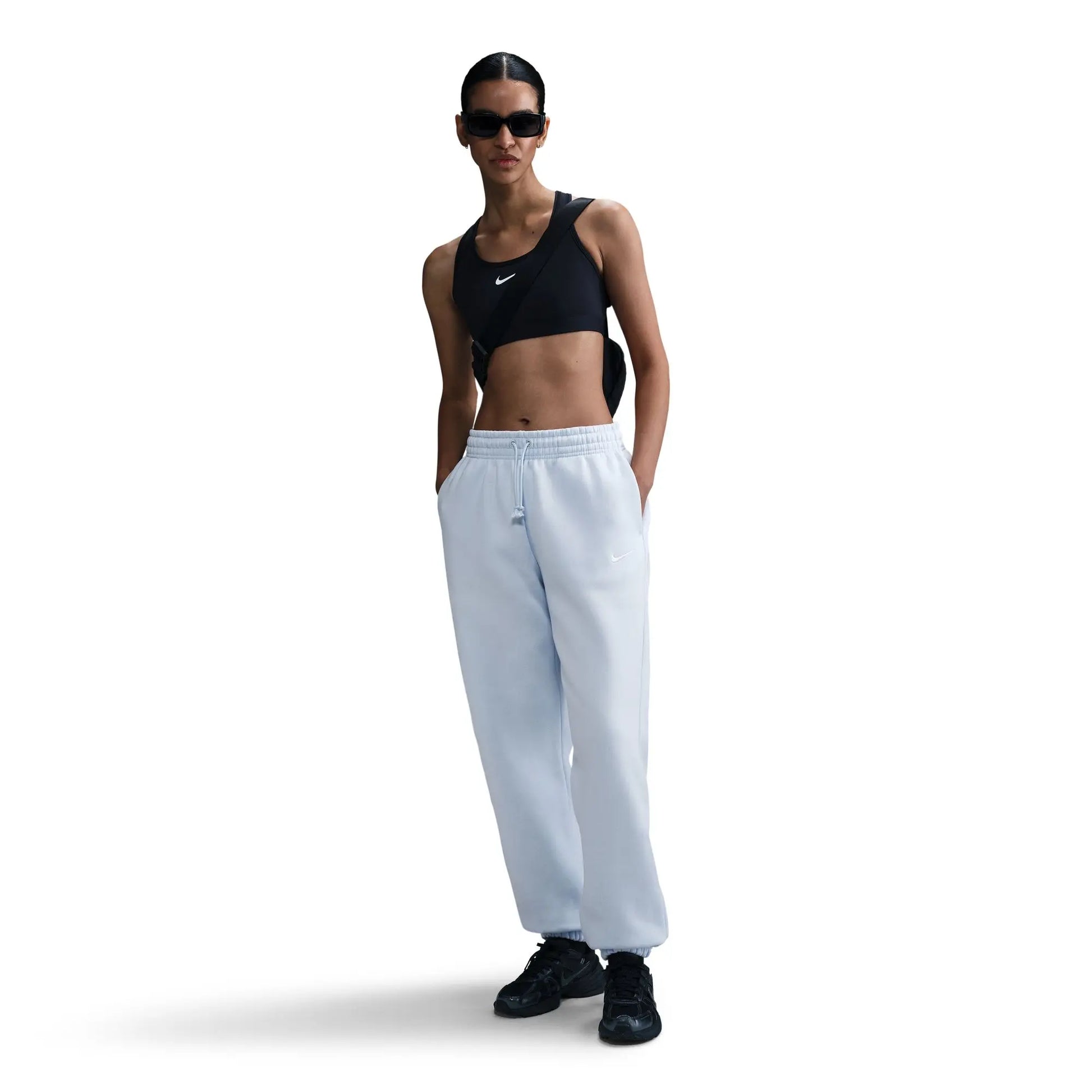 W NSW PHNX FLC HR OS PANT 2 BLUE/TINT MUJER