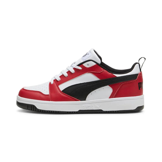 PUMA REBOUND V6 LOW WHITE/BLK/RED