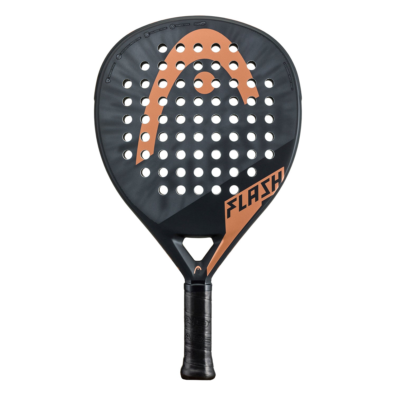 HEAD PADEL FLASH  2023 CO GR PLASTICO/FOAM BLACK UNISEX