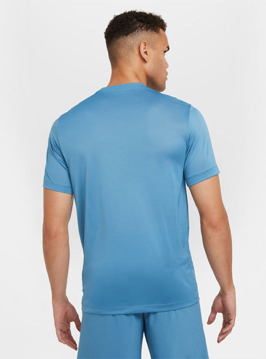 NIKE MEN'S DRI-FIT FITNESS T-SHIRT BLUE