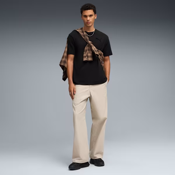 ESS ELEVATED CAT LOGO RELAXED TEE BLACK