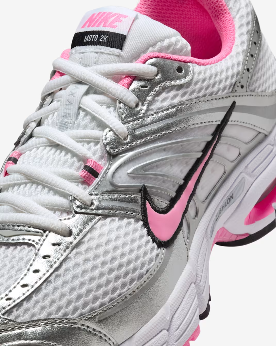 W NIKE AIR MAX MOTO 2K SILVER/PINK
