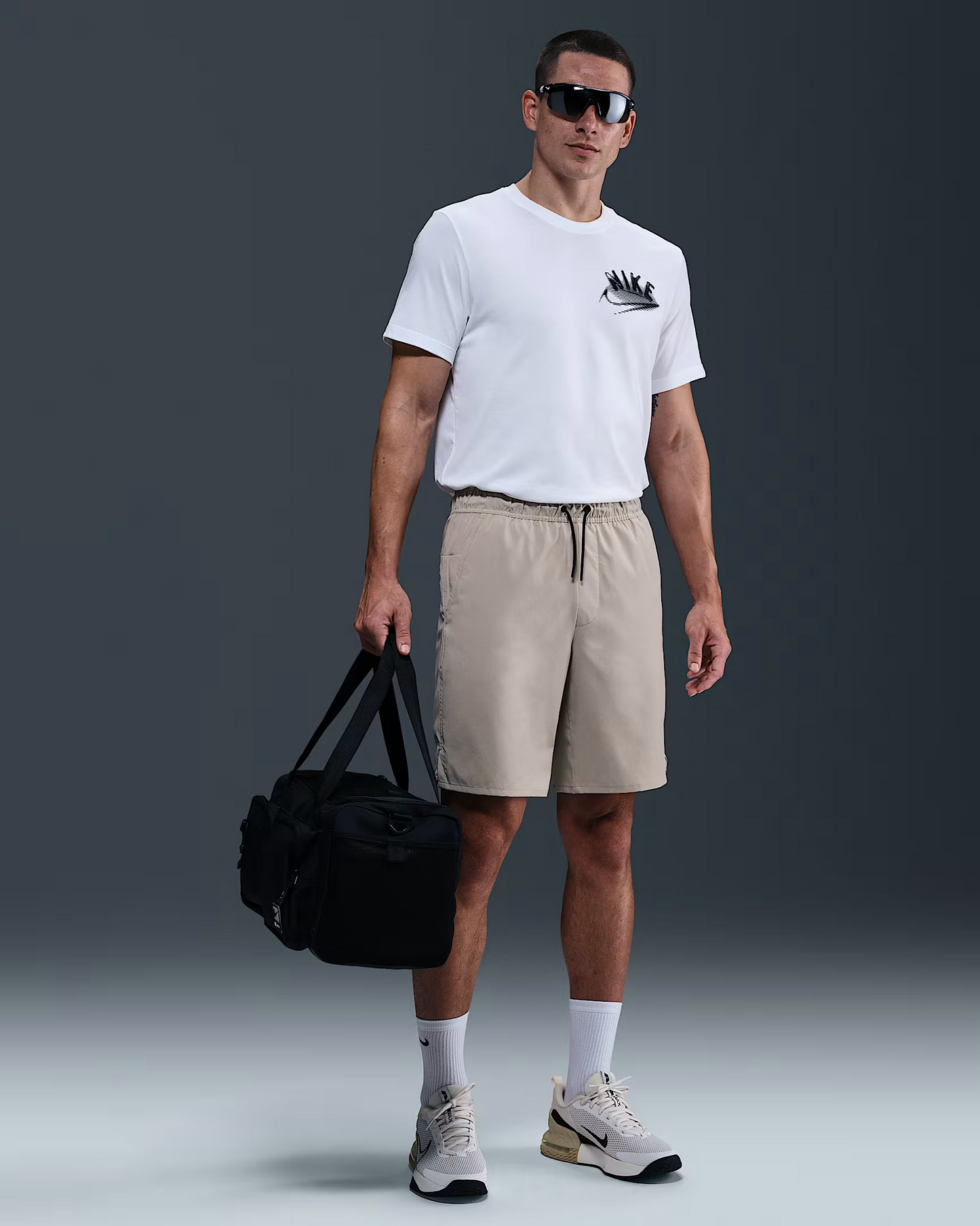 NIKE DF TEE BRAND READ WHITE