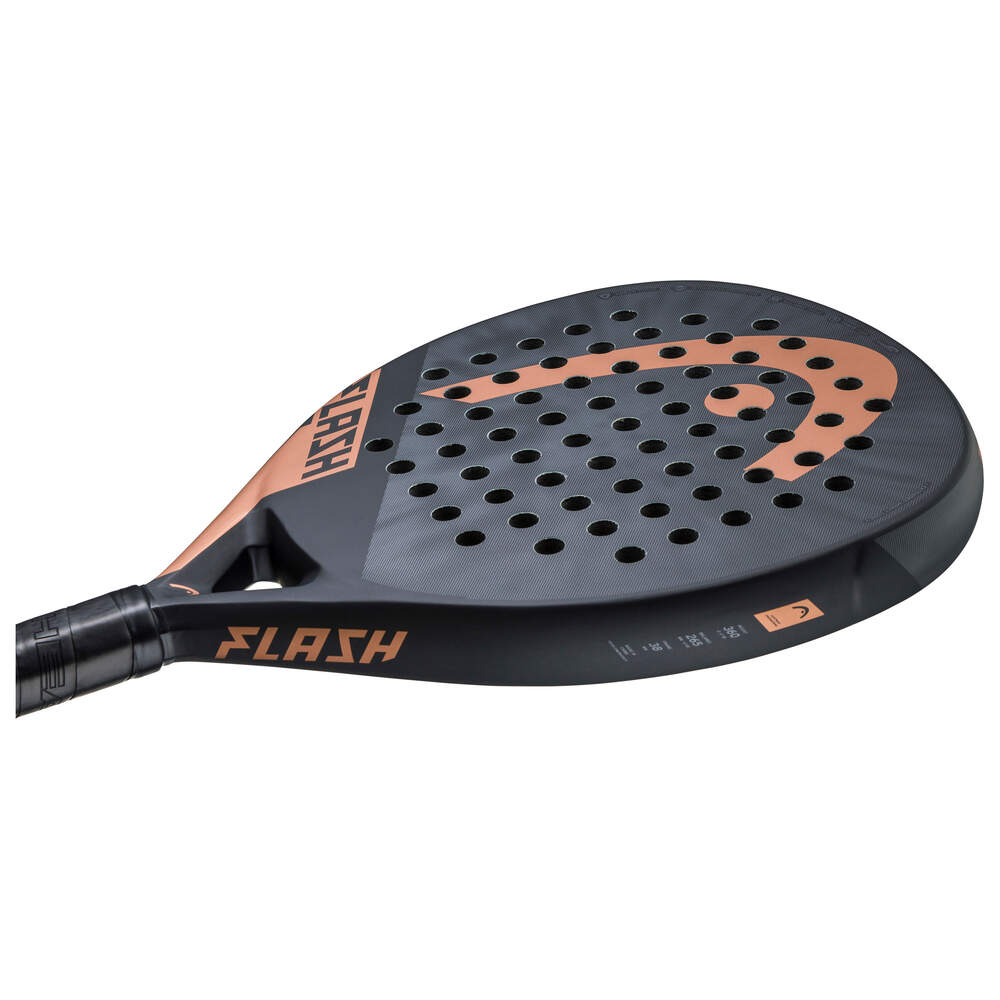 HEAD PADEL FLASH  2023 CO GR PLASTICO/FOAM BLACK
