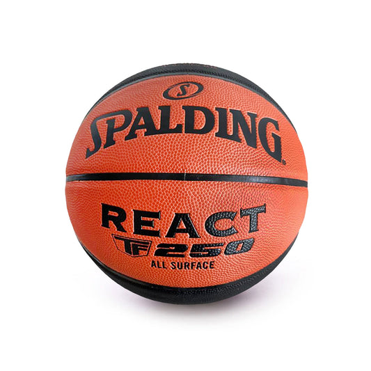 SPALDING BK TF 250 6 REACT FIBA 2T ORANGE