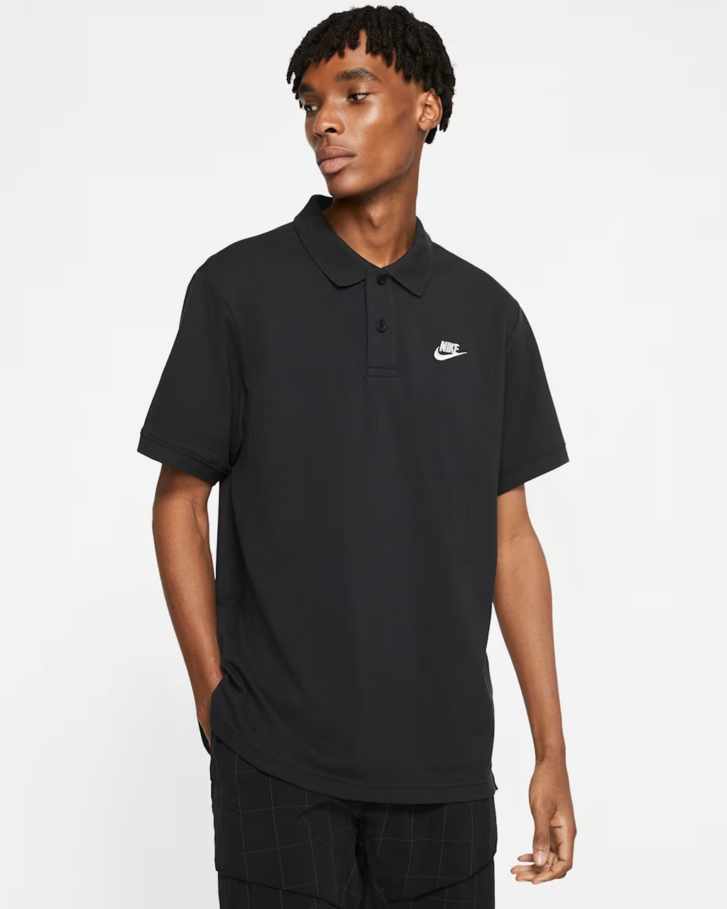 M NK CLUB PQ MATCHUP POLO BLACK