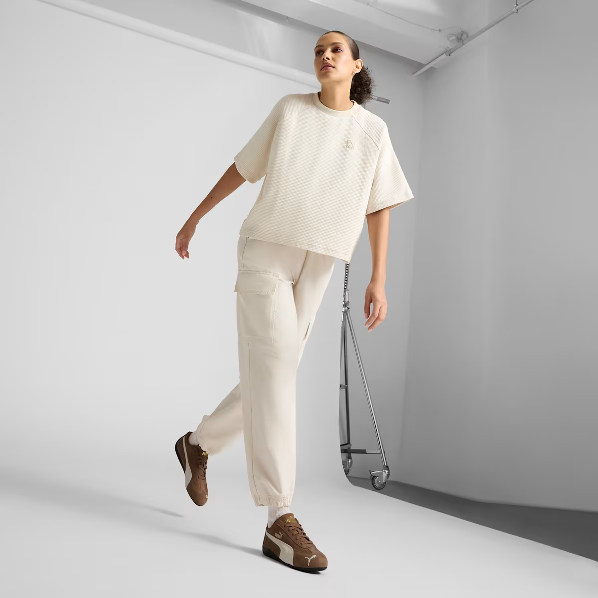SPEEDCAT OG WNS HAUTE COFFEE-FROSTED IVORY
