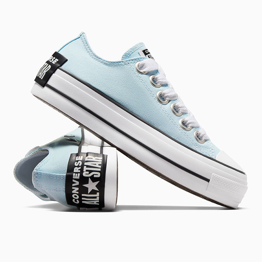 CHUCK TAYLOR ALL STAR LIFT PLATFORM SKETCH LOW TOP LIGHT BLUE