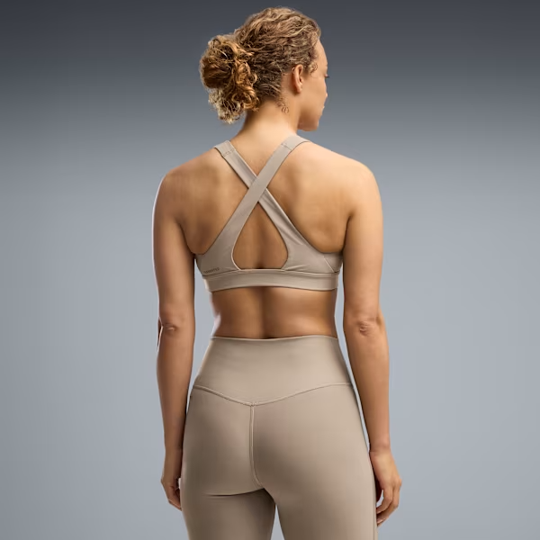 CLOUDSPUN BRA - MID W MOUSE-GRAY
