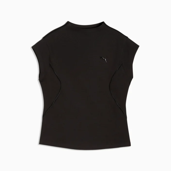 PUMATECH SENSE DRYCELL SLIM TEE W BLACK