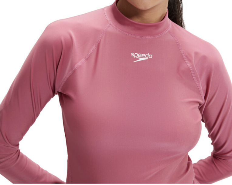 PLAYERA MANGA LARGA HOT MAUVE MUJER