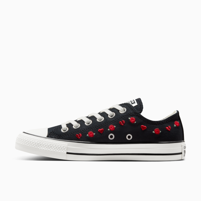 CONVERSE CHUCK TAYLOR ALL STAR "VALENTINE'S BLACK/RED/EGRET