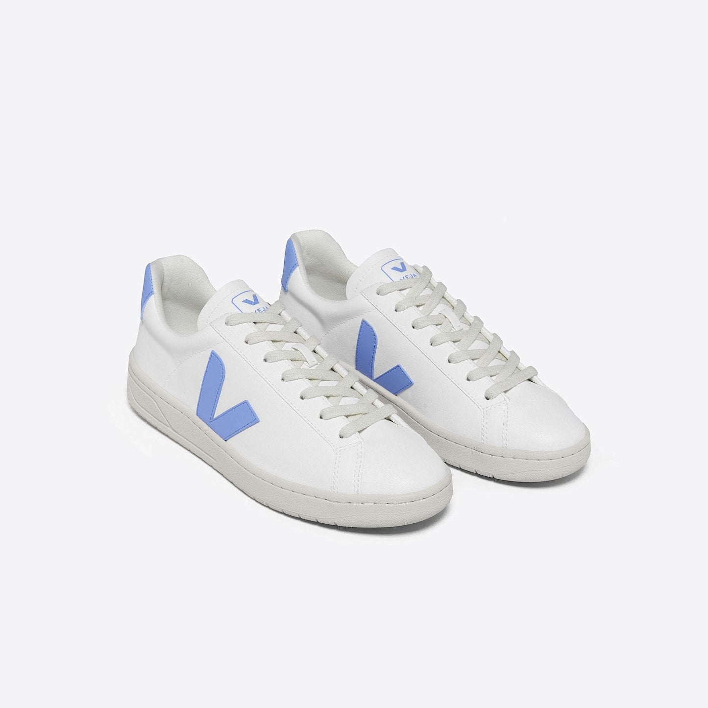 VEJA URCA VEGAN SNEAKERS WHITE‑AQUA