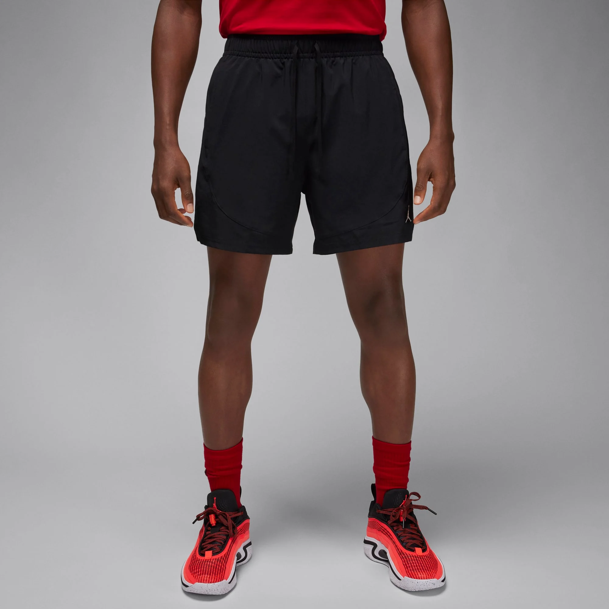 DF SPRT WOVEN SHORT BLK/WHT