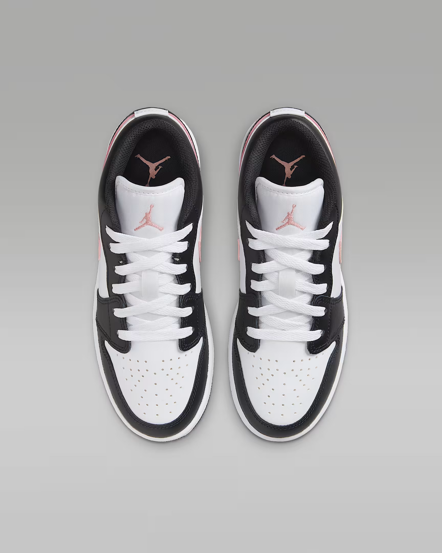 AIR JORDAN 1 LOW BG WHITE/RUST PINK-BLACK