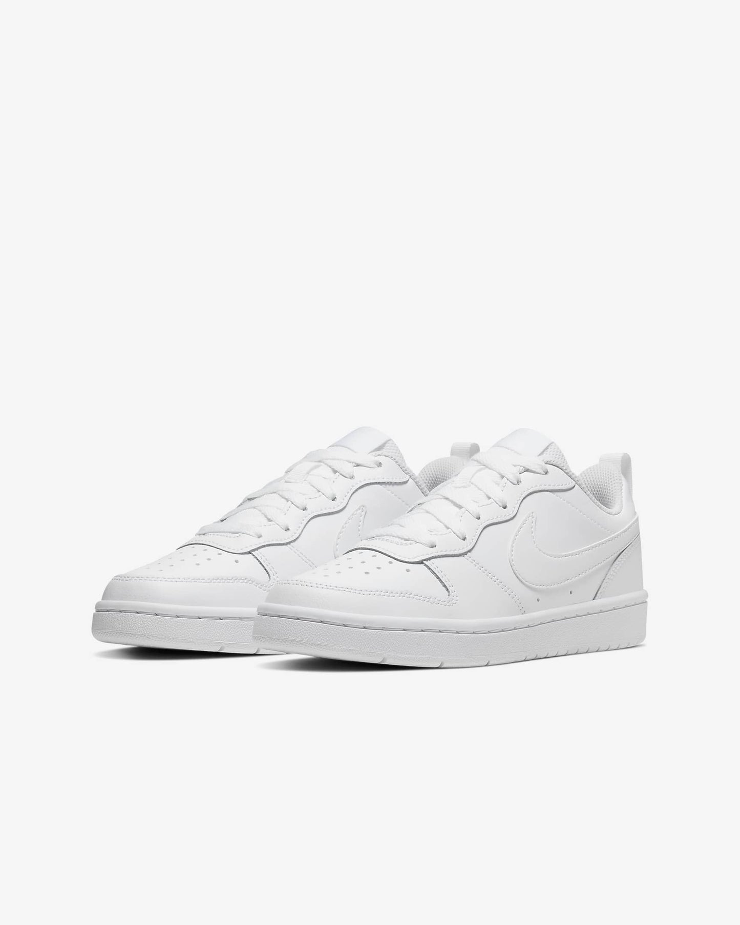 COURT BOROUGH WHITE LOW BQ5448-100 # 3.5Y