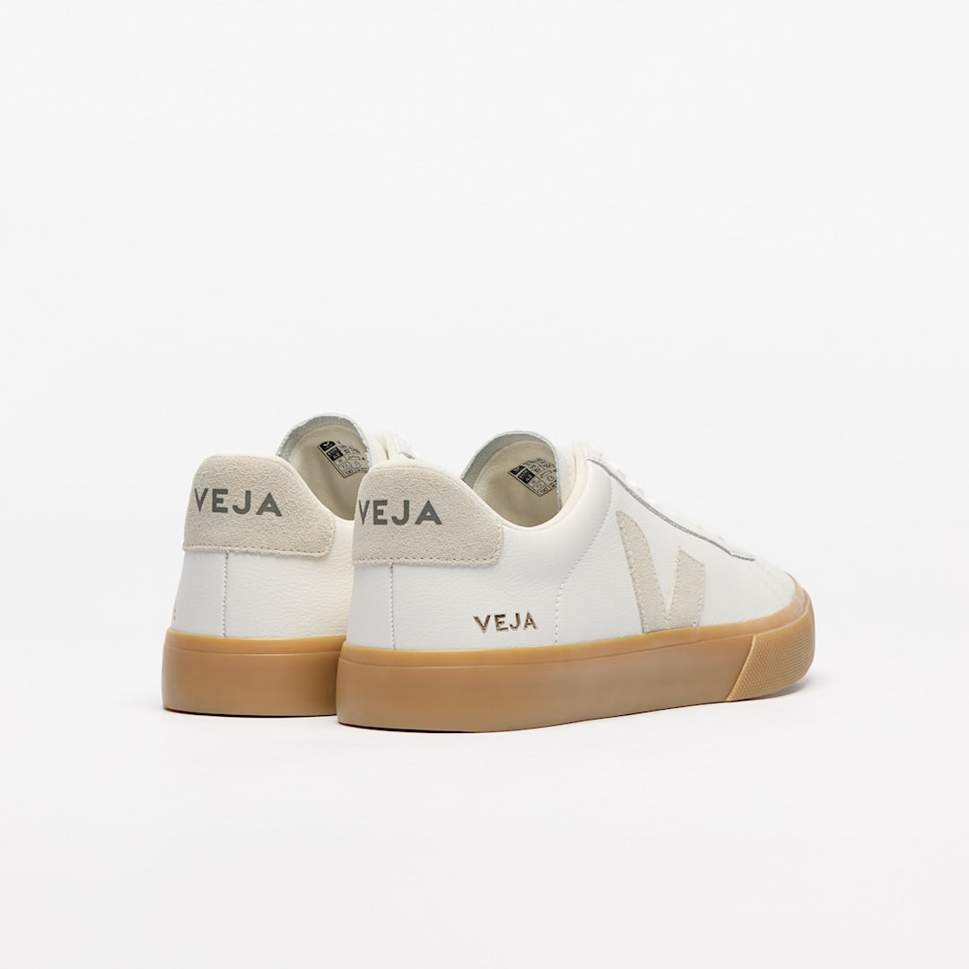 VEJA CAMPO LEATHER EXTRA WHITE/NATURAL