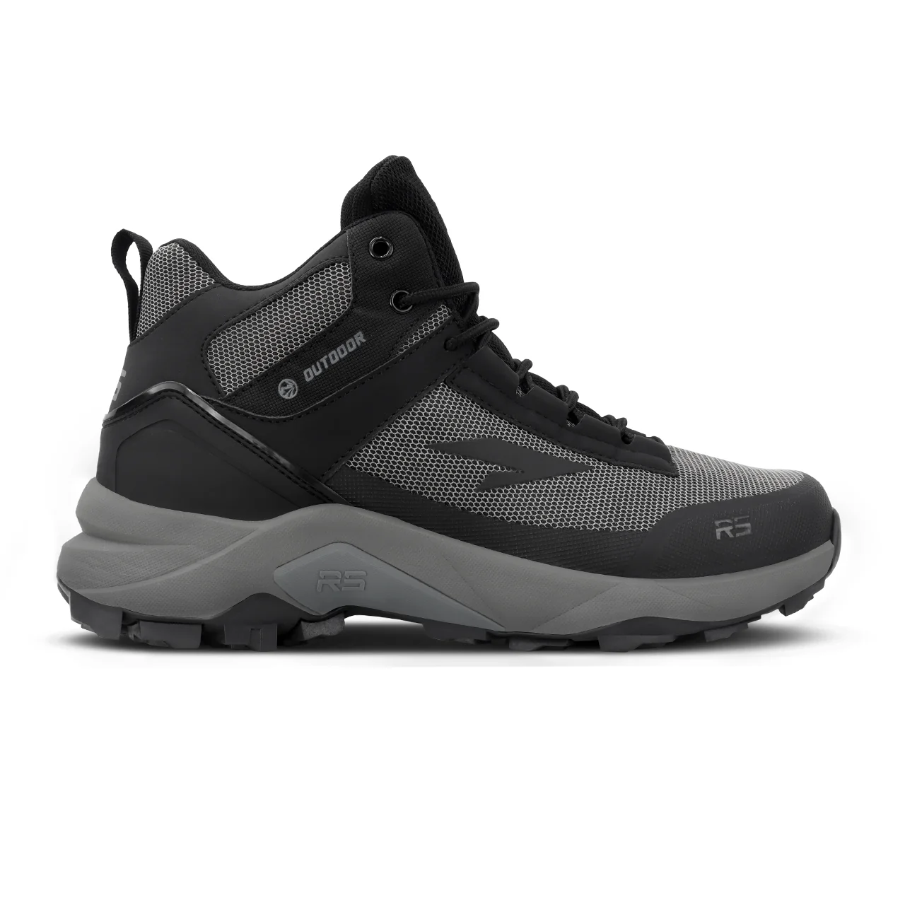 TRECK DK.GREY/BLACK HOMBRE