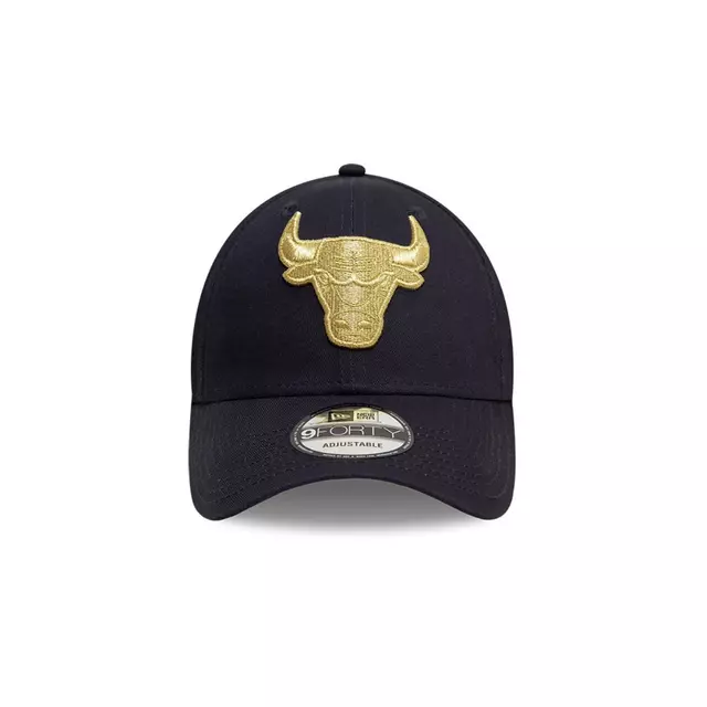 NEW ERA CHICAGO BULLS METALLIC NAVY
