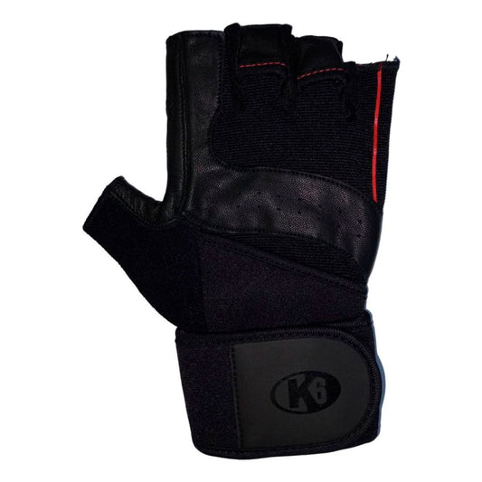 GUANTES DOBLE K6 BLACK