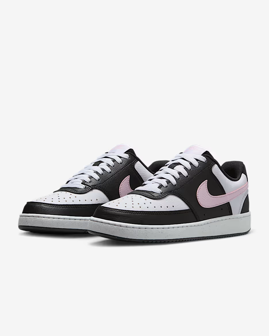 NIKE COURT VISION LO NN BLACK/PINK/WHITE