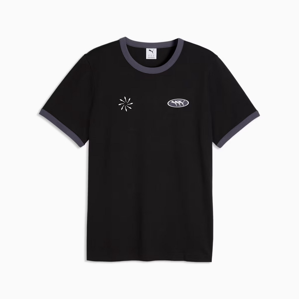 FUTURE.PUMA.ARCHIVE RINGER TEE BLACK