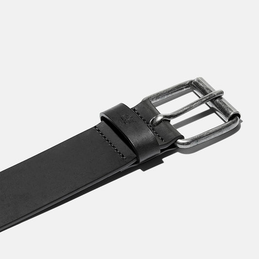 LEATHER MAN BELT BLACK