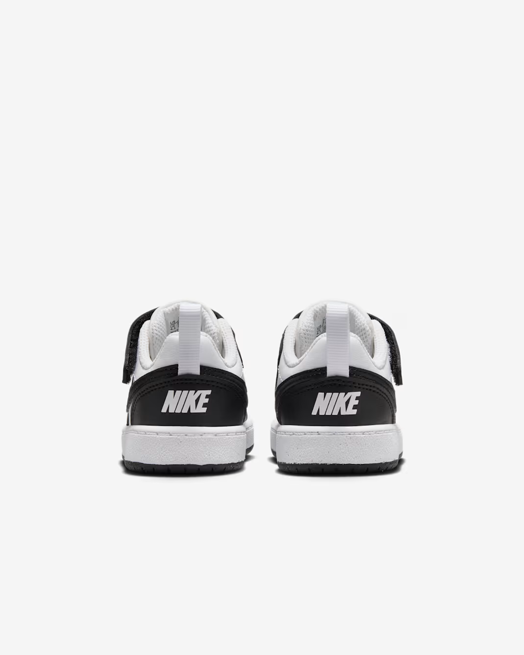 COURT BOROUGH LOW RECRAFT BLACK/WHITE NIÑO PRE-ESCOLAR