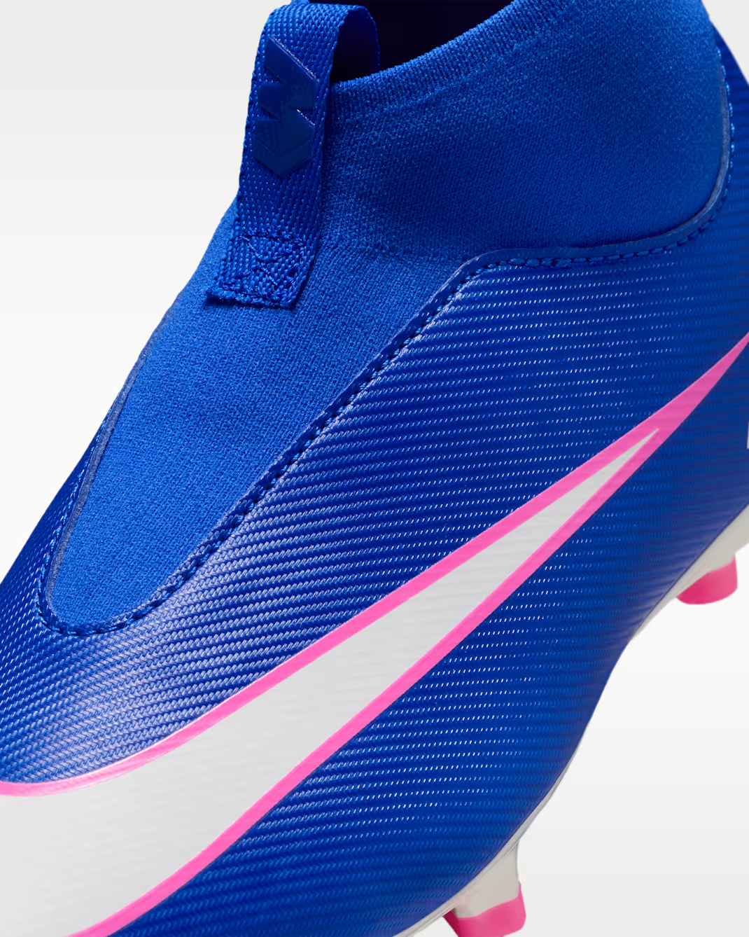 NIKE JR. MERCURIAL SUPERFLY 10 ACADEMY BLUE/WHITE