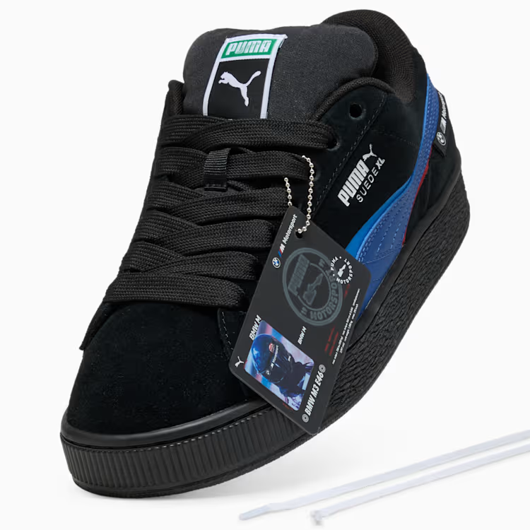 BMW MMS SUEDE XL BLACK/BLU