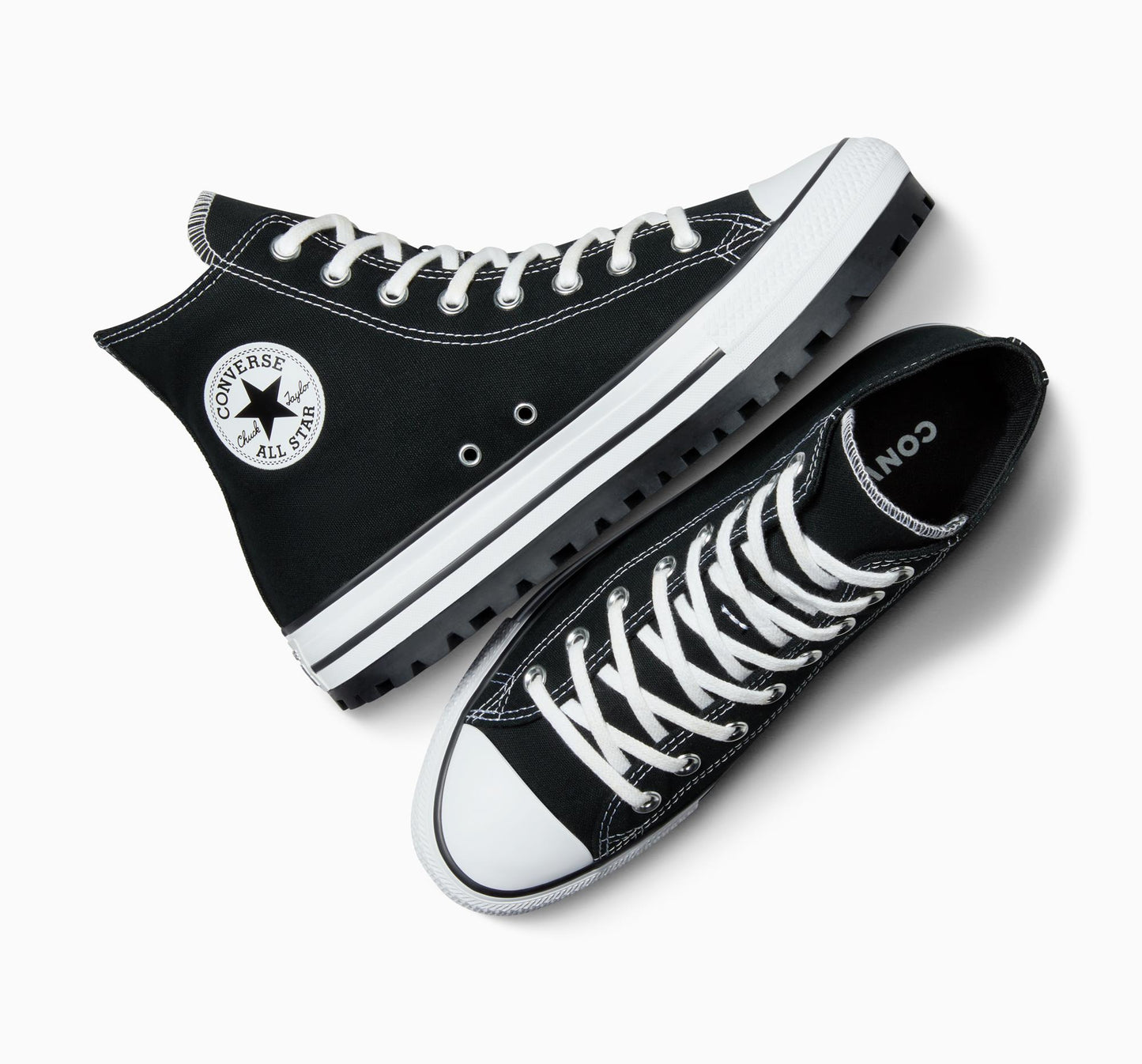 CONVERSE CTAS CITY TREK HI BLACK/WHITE