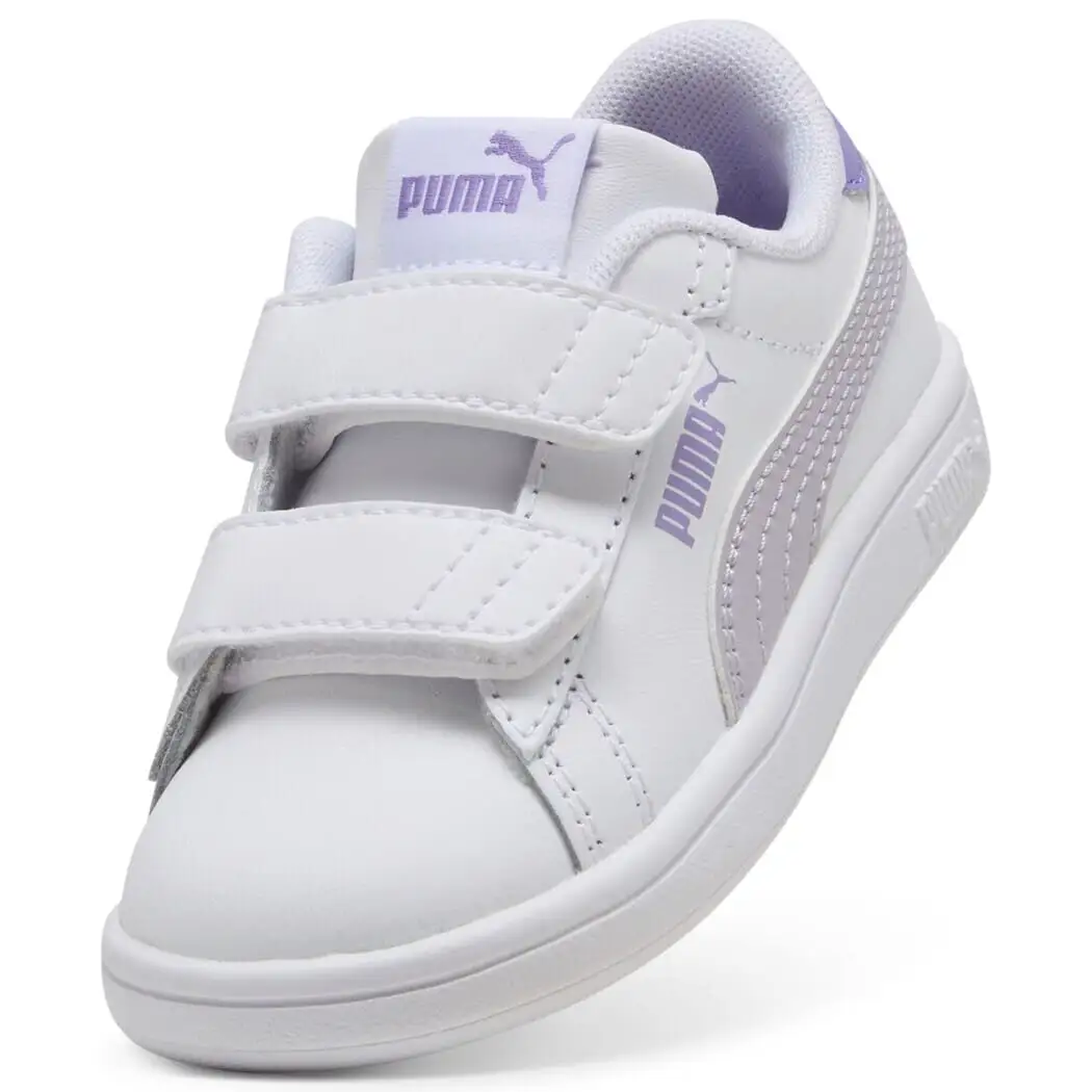 PUMA SMASH 3.0 L V INF WHITE/LILAC NIÑA INFANTE
