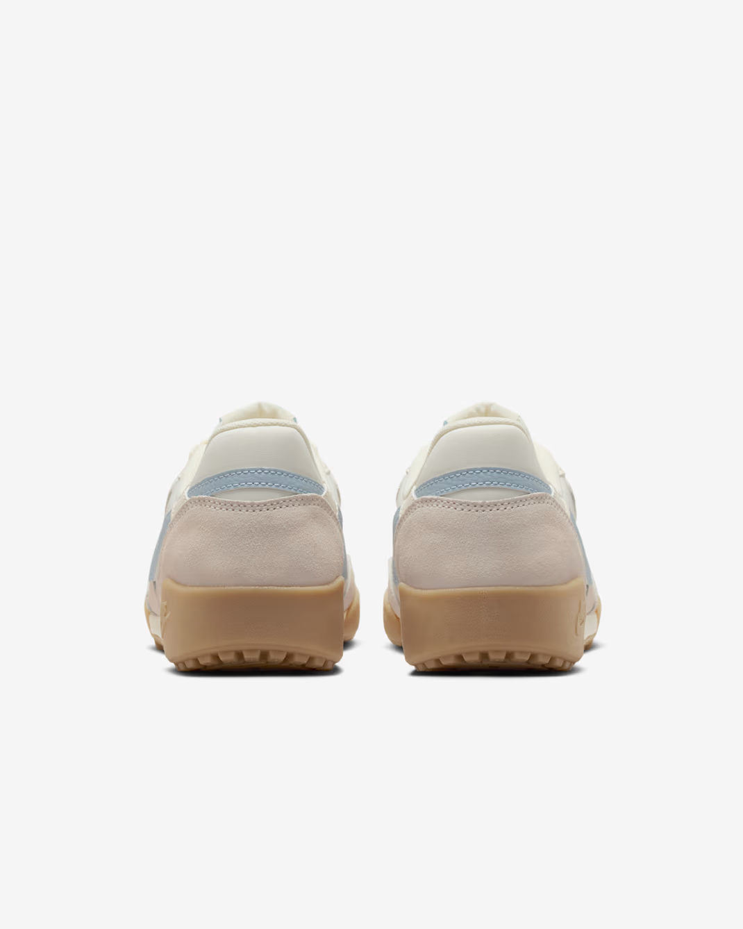 TERRA MANTA SUEDE PALE IVORY/BLUE