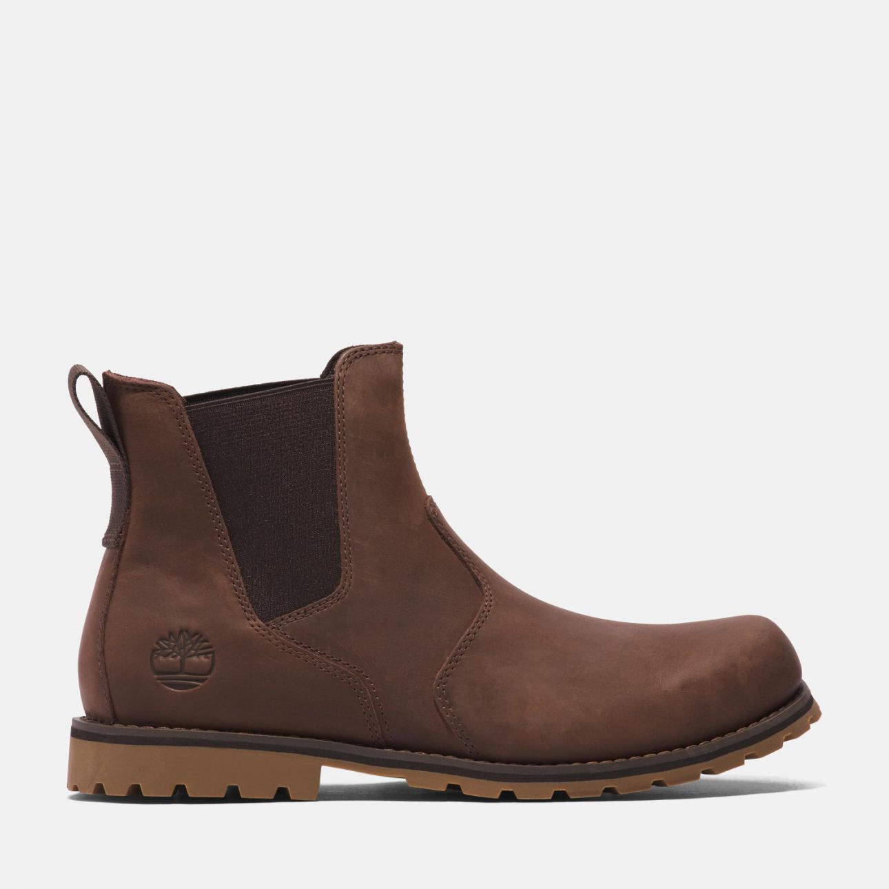 TIMBERLAND ATTLEBORO MID CHELSEA BOOT BRUNETTE  BROWN