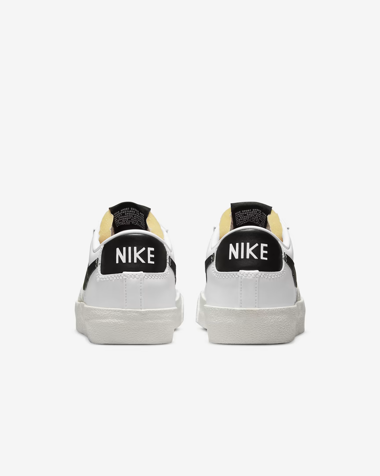 NIKE BLAZER LOW ’77 WHITE‑BLACK