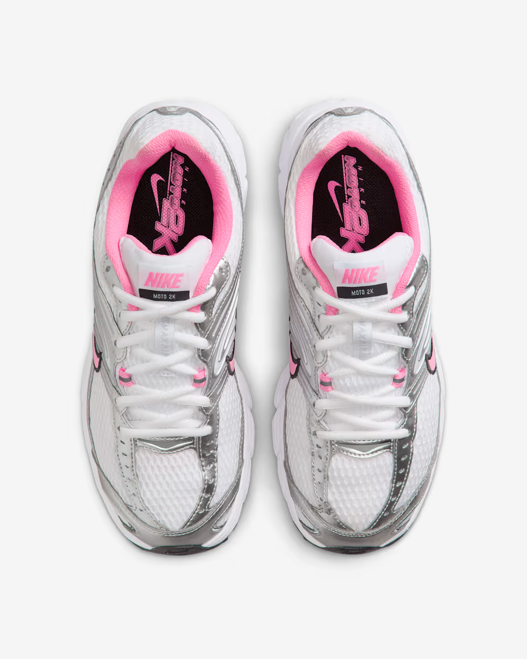 W NIKE AIR MAX MOTO 2K SILVER/PINK