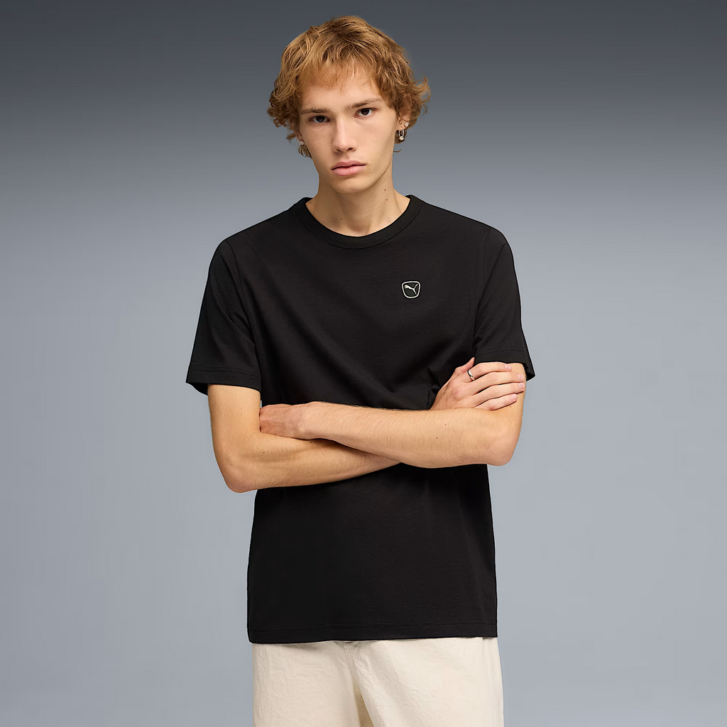 ESS ELEVATED TEE BLACK