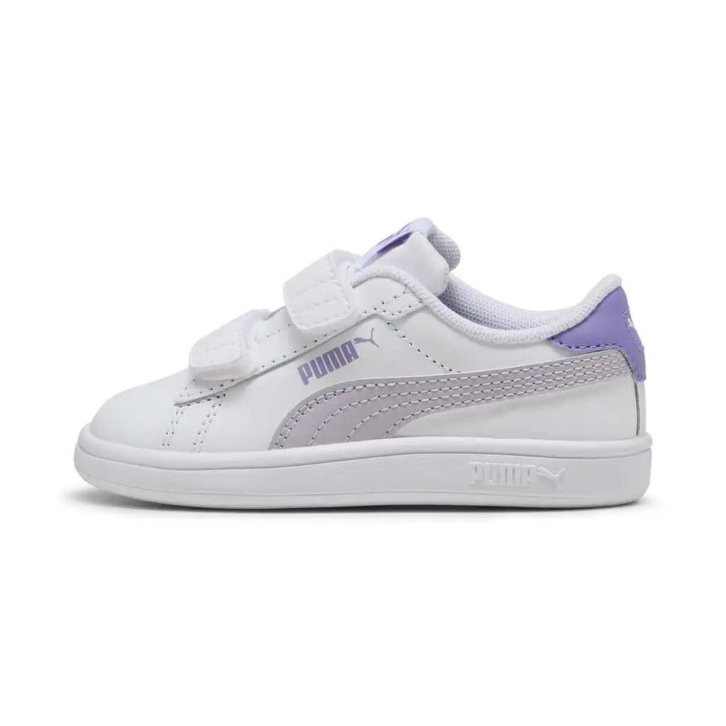PUMA SMASH 3.0 L V INF WHITE/LILAC NIÑA INFANTE