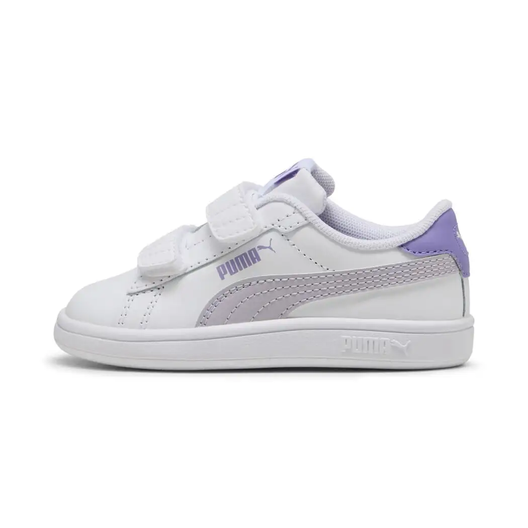 PUMA SMASH 3.0 L V INF WHITE/LILAC NIÑA INFANTE
