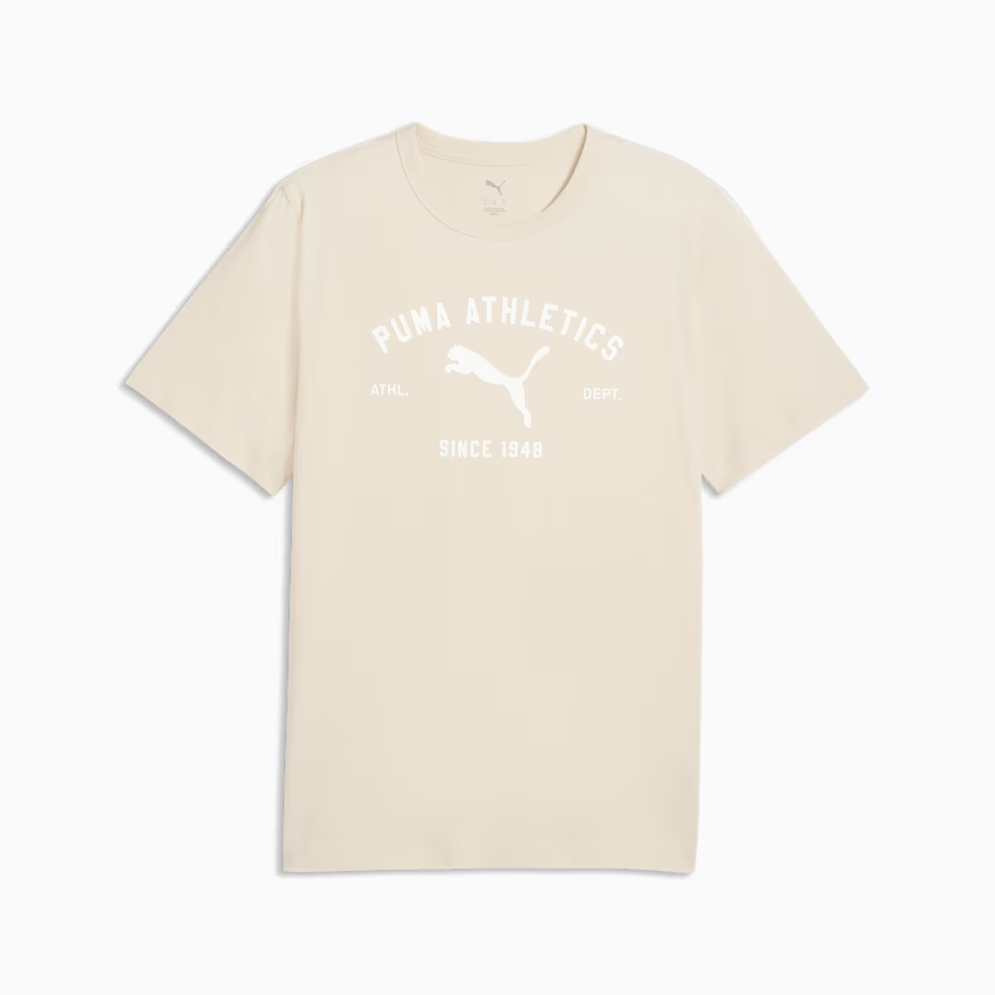 PUMA CLASS GRAPHIC TEE BEIGE