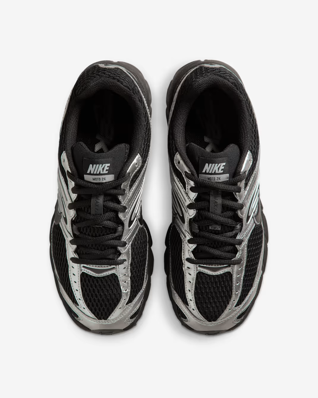 W NIKE AIR MAX MOTO 2K BLACK/METALLIC/SILVER
