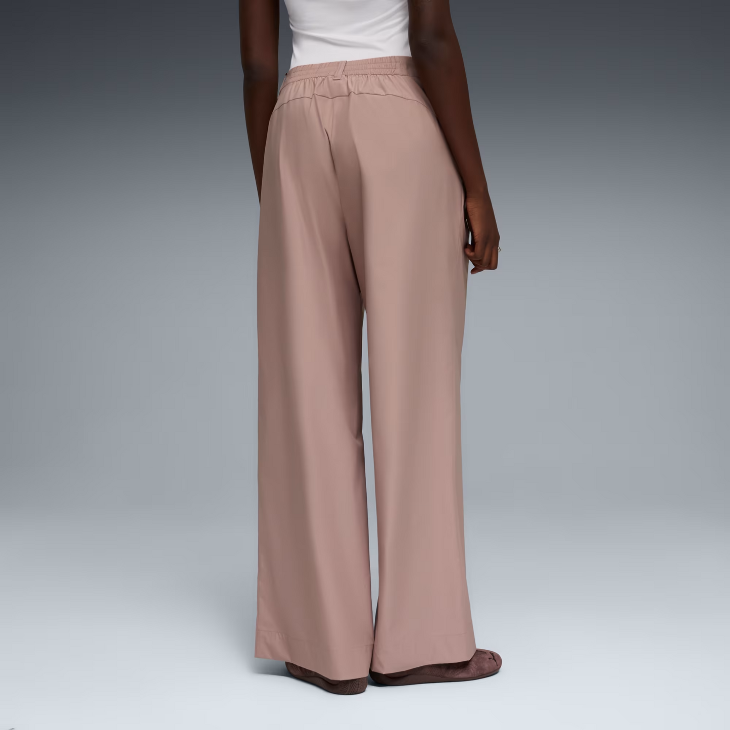 PUMATECH SENSE 2-WAY STRETCH RELAXED WINDCELL WOVEN PANTS LILAC